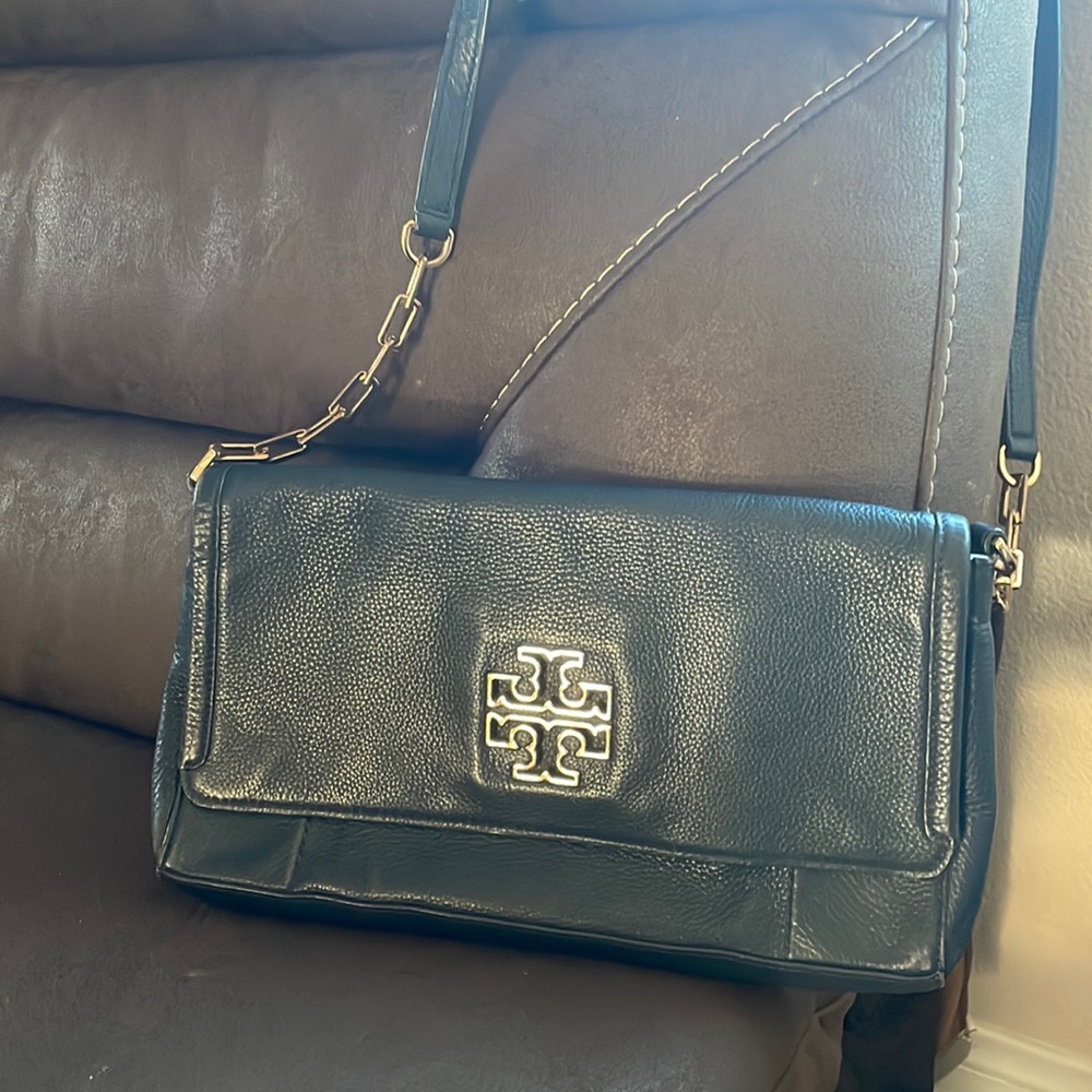 Troy Burch Leather Crossbody bag